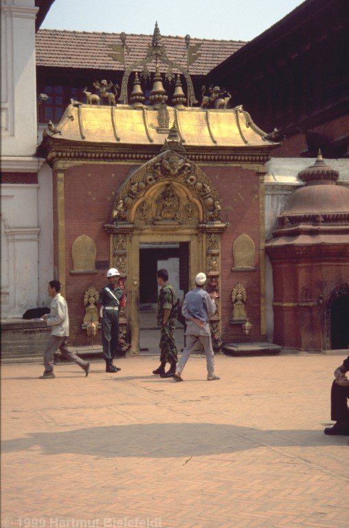 The golden gate in Bhaktapur