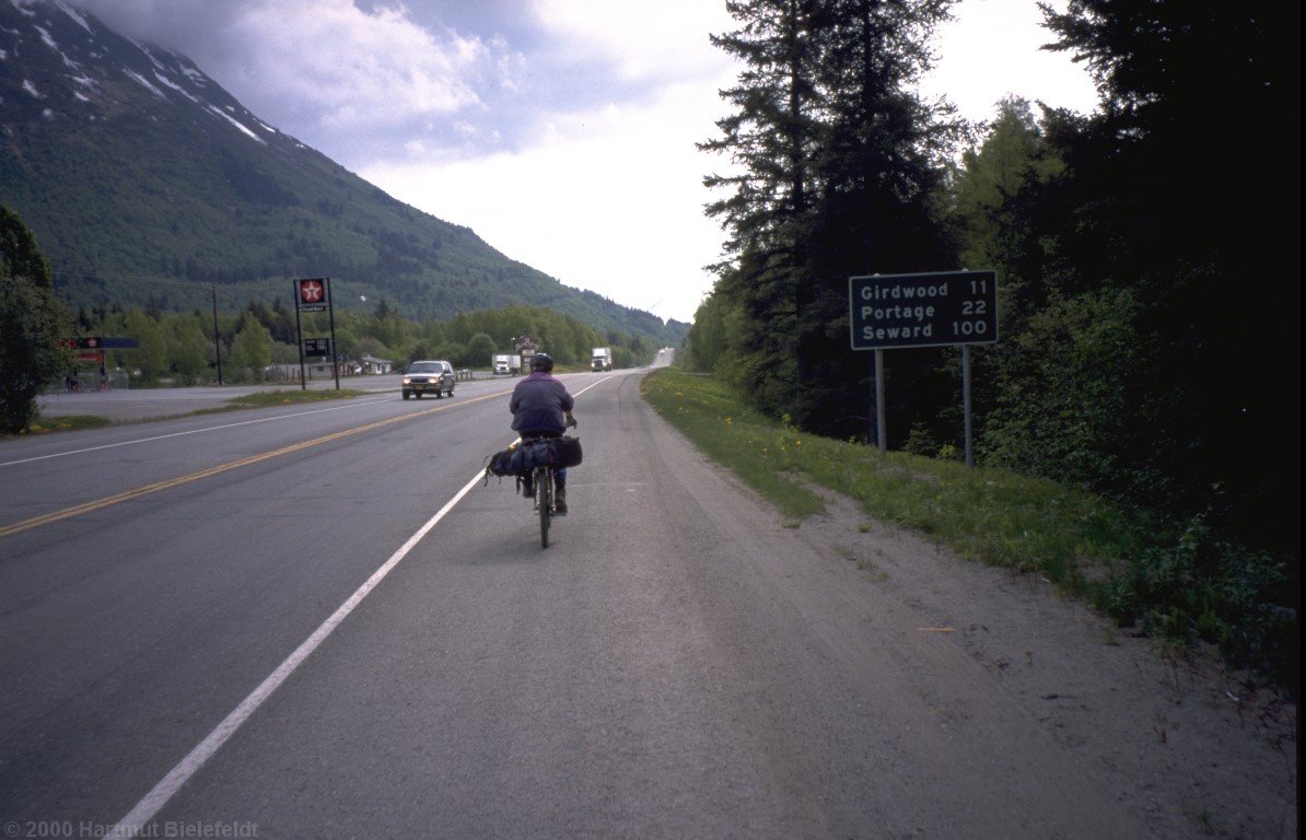 Unterwegs nach Seward