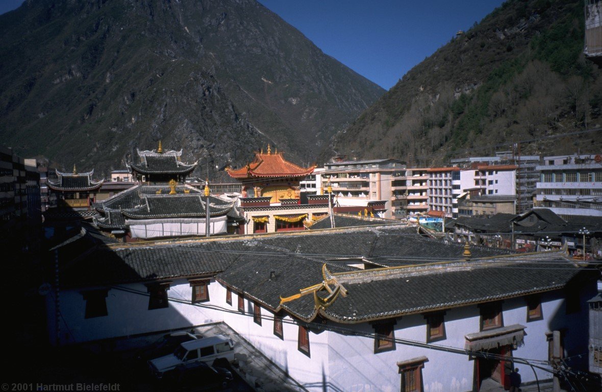 Der tibetische Einfluss ist in Kangding kaum zu übersehen.