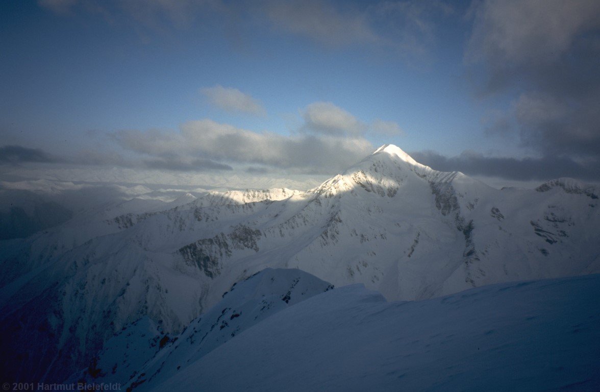 So we finally go down before the avalanche danger would rise even more.