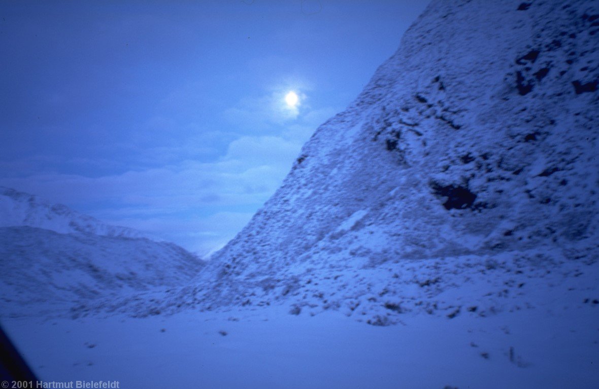 During next night there is abundant snowfall again.