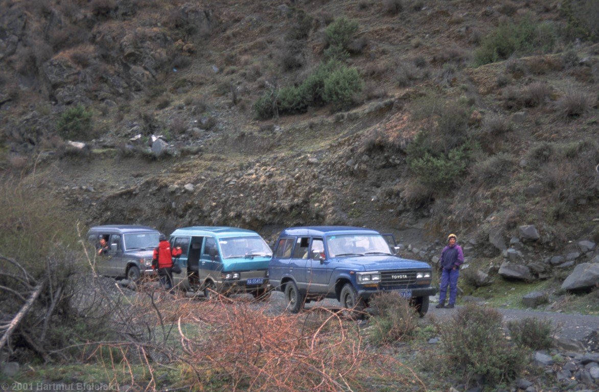 The cars have come, we are on our way back to civilization.