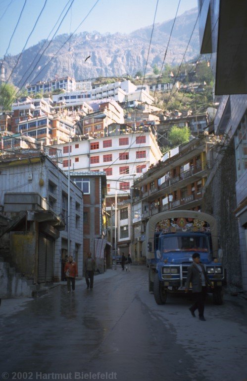 Zhangmu has become much cleaner.