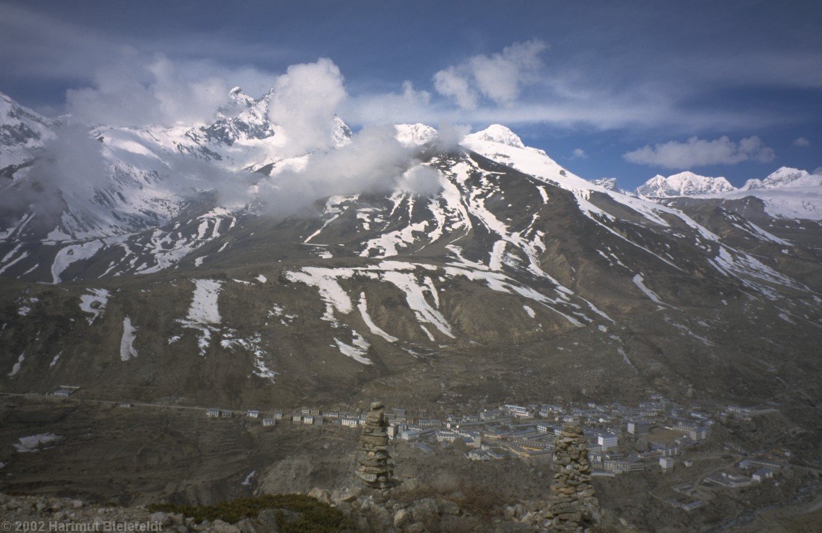Nyalam from above