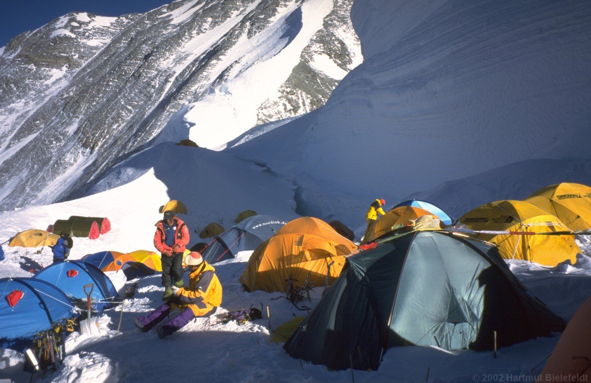 All good tent sites are occupied now.