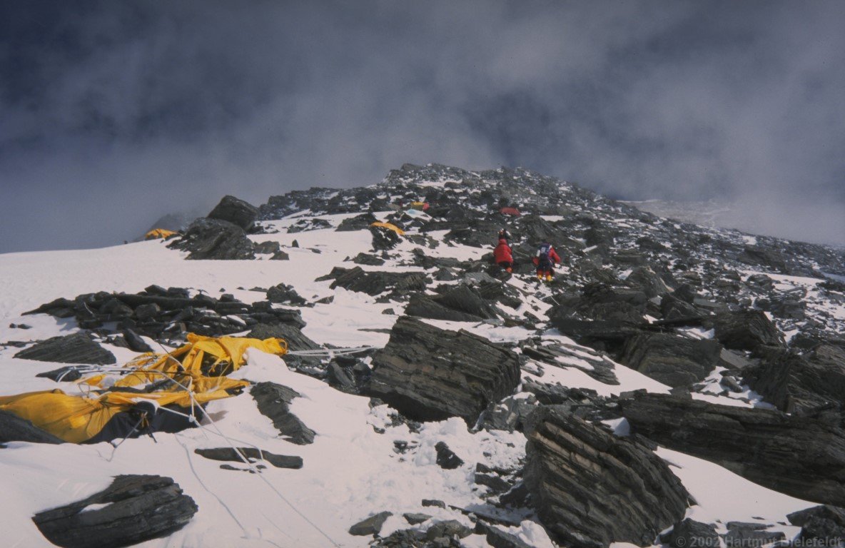 Pitched on the wrong place or at the wrong time, tents are quickly scrap.