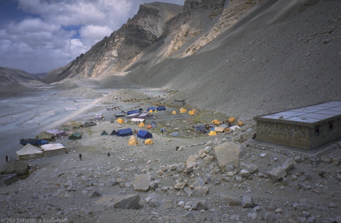 Finally we are in basecamp again.