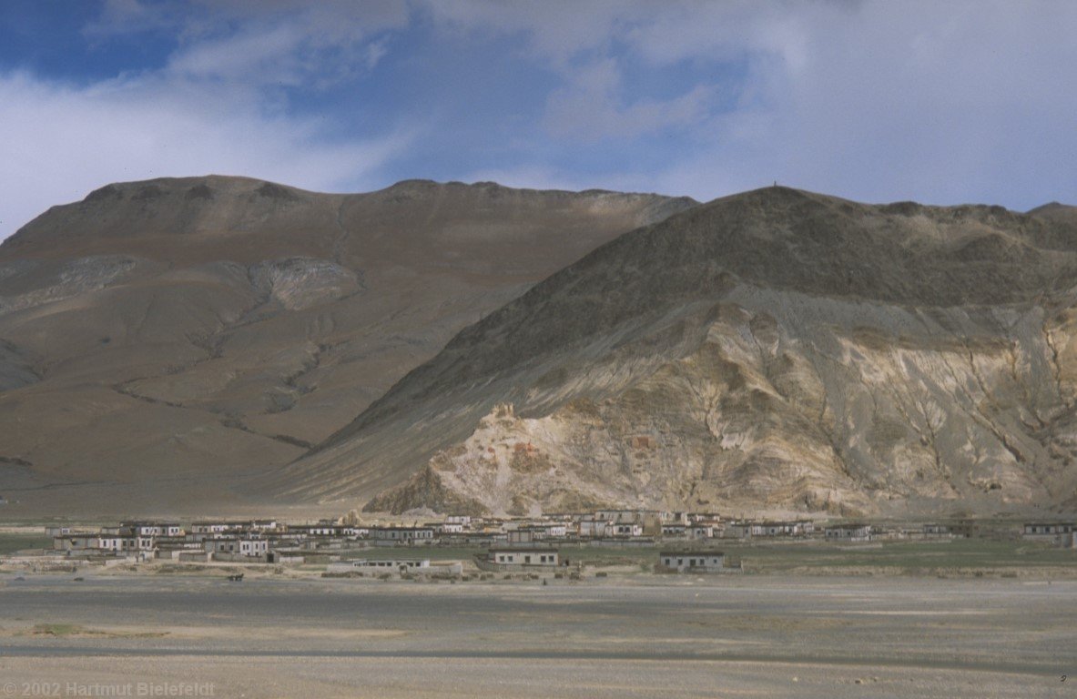 village in the Tingri plains