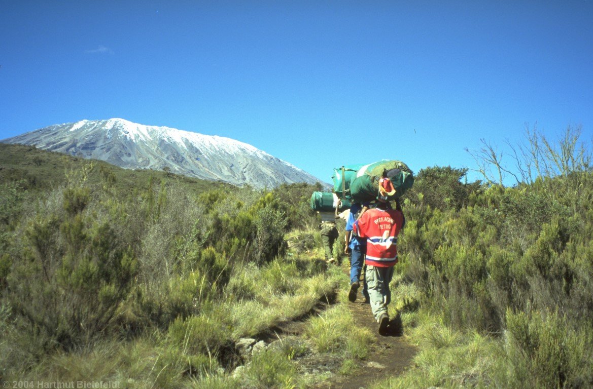 on the way to the Second Cave