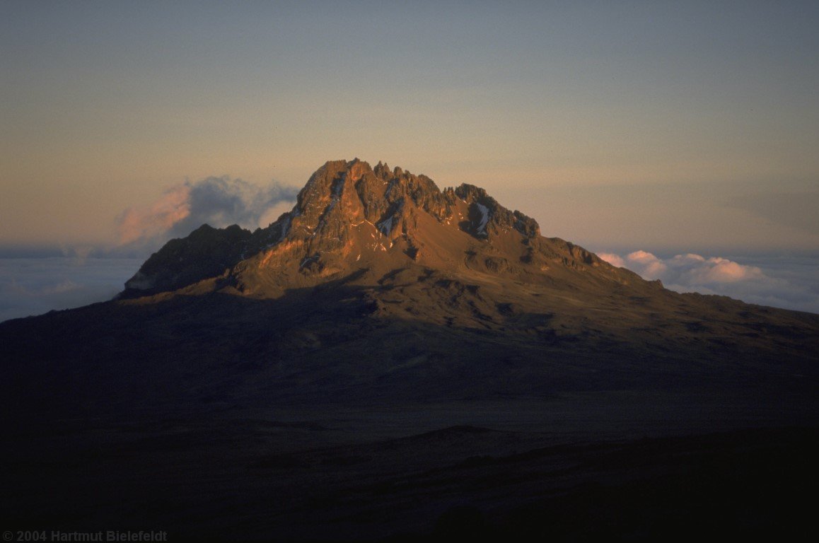 Mawenzi in evening light