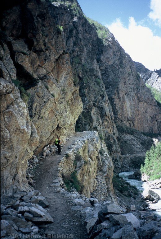 Auf dem Weg nach Gamsali