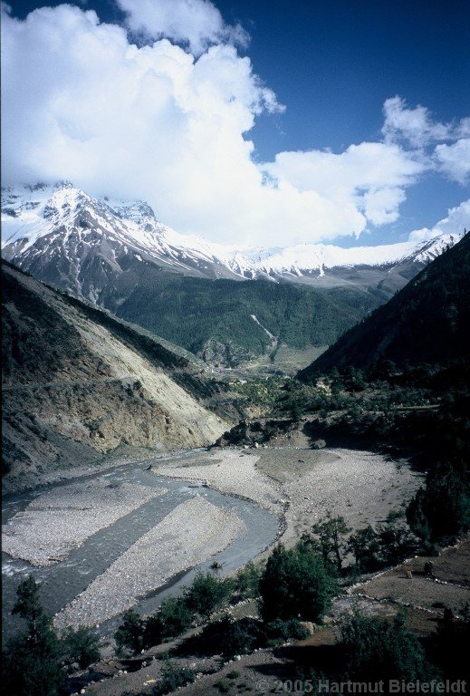 Landschaft auf dem Weg nach Joshimath