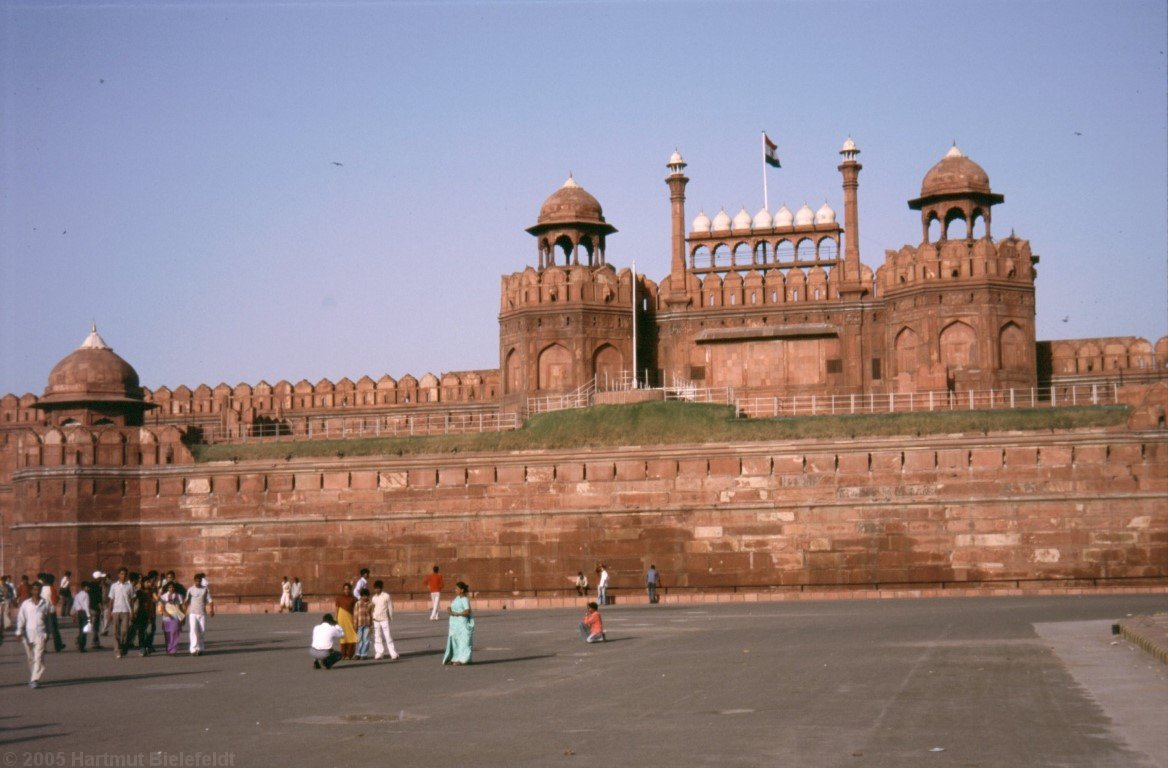 Rotes Fort in Delhi