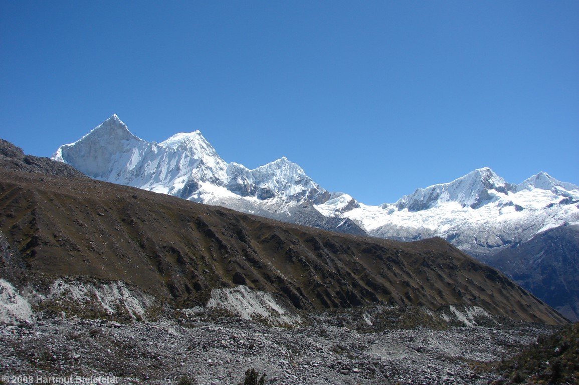 Der Glaciar Kinzl, oder was von ihm übrig ist.