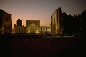 Registan square in Samarkand