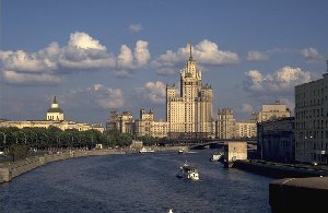 Die Moskva in Moskau