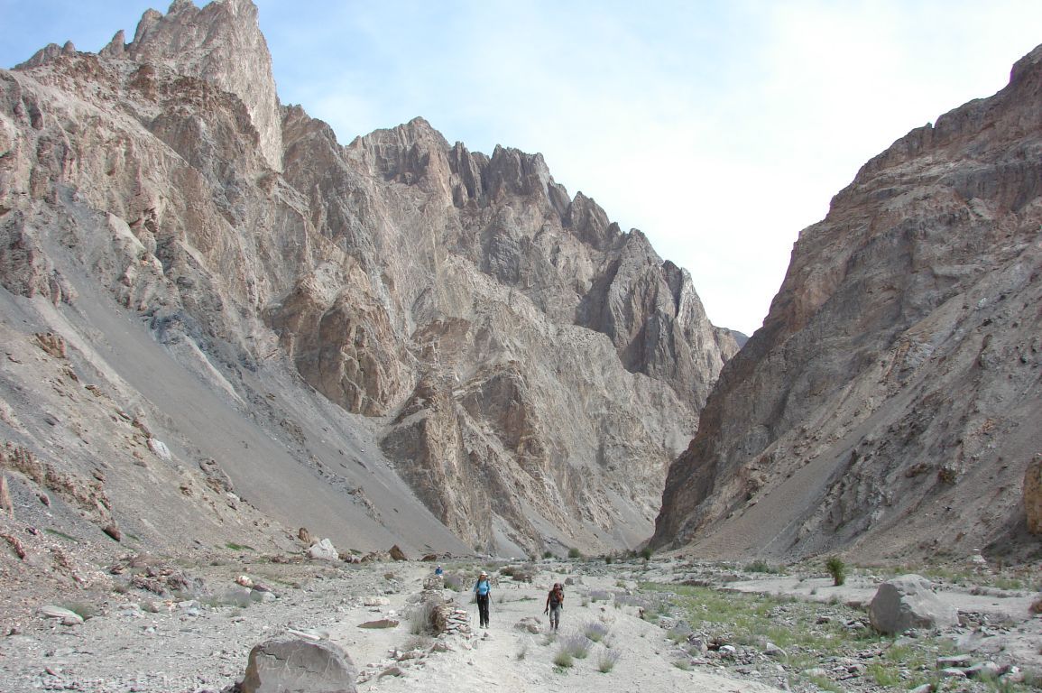 Kurz vor Skiu, Blick zur�ck ins Tal