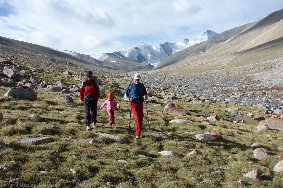 Nun geht es zur�ck zur Trekkingroute