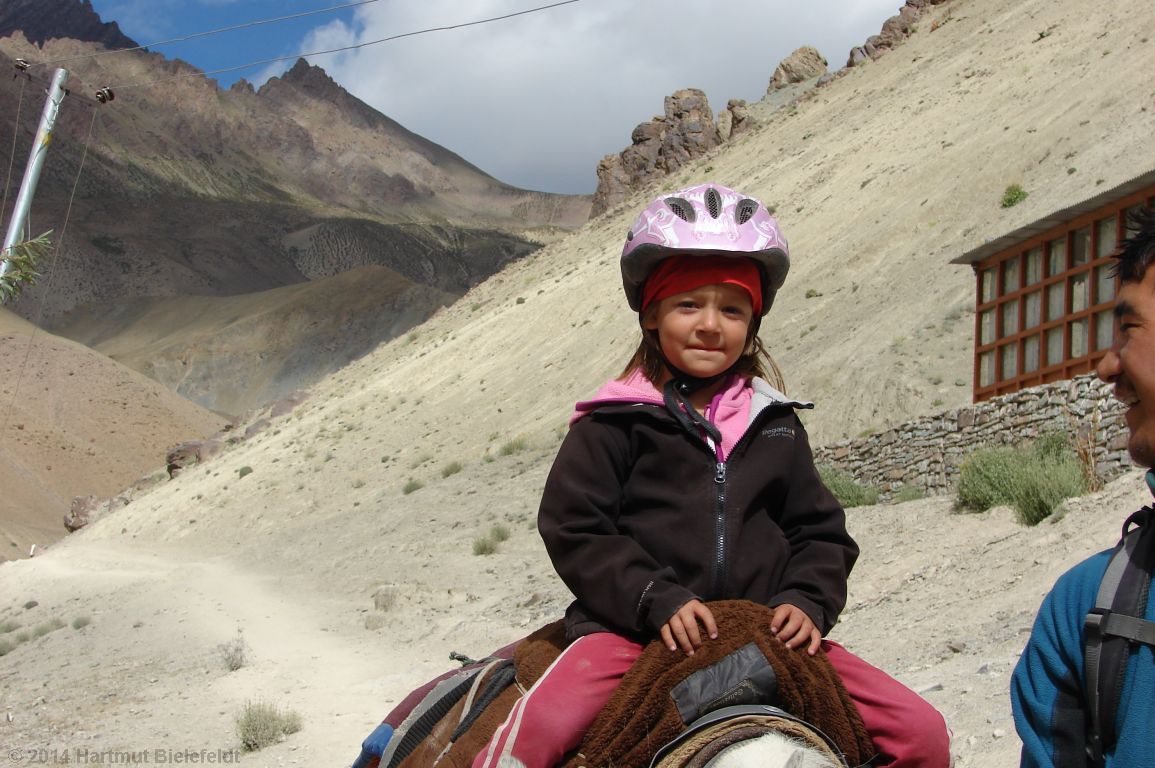 Nina ist gut unterwegs