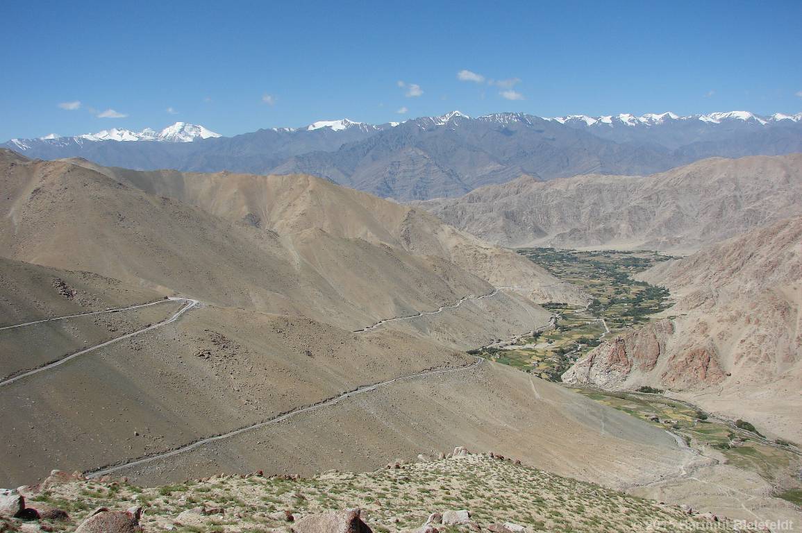 Im Hintergrund links unsere Berge von 2014