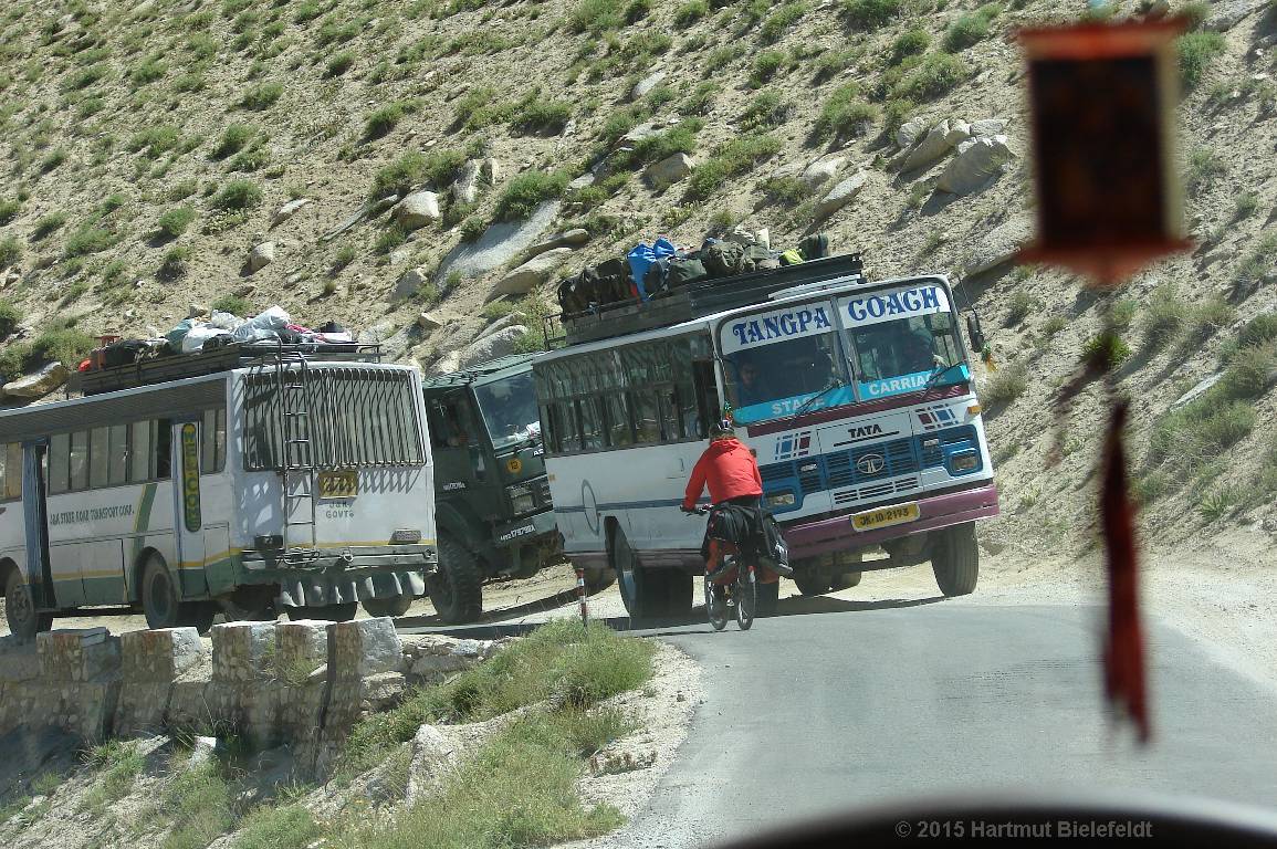 Die Stra�e ist oft ziemlich eng