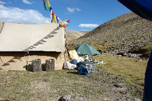our basecamp at 5315 m
