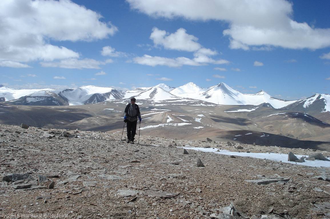 Am Rand des Gipfelplateaus