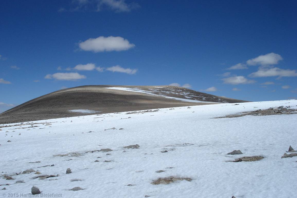 Zuerst gehen wir auf den Nordgipfel