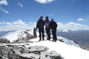 Pyramide, 6293 m.