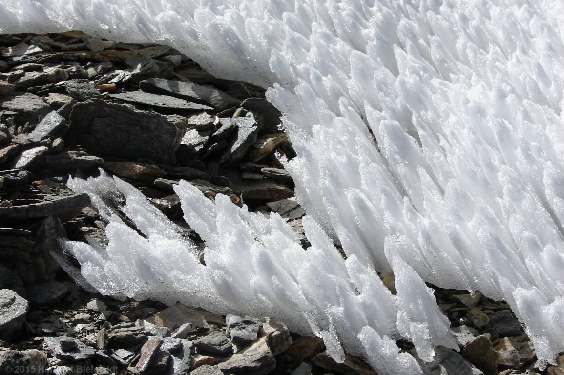 Hier sind die Zacken nur gut fingergro�.