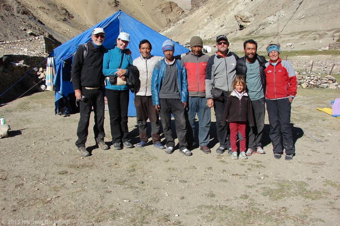 Gruppenbild in Korzok