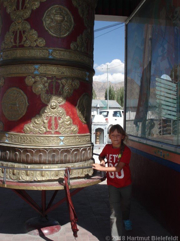 Gebetsmühle in Leh