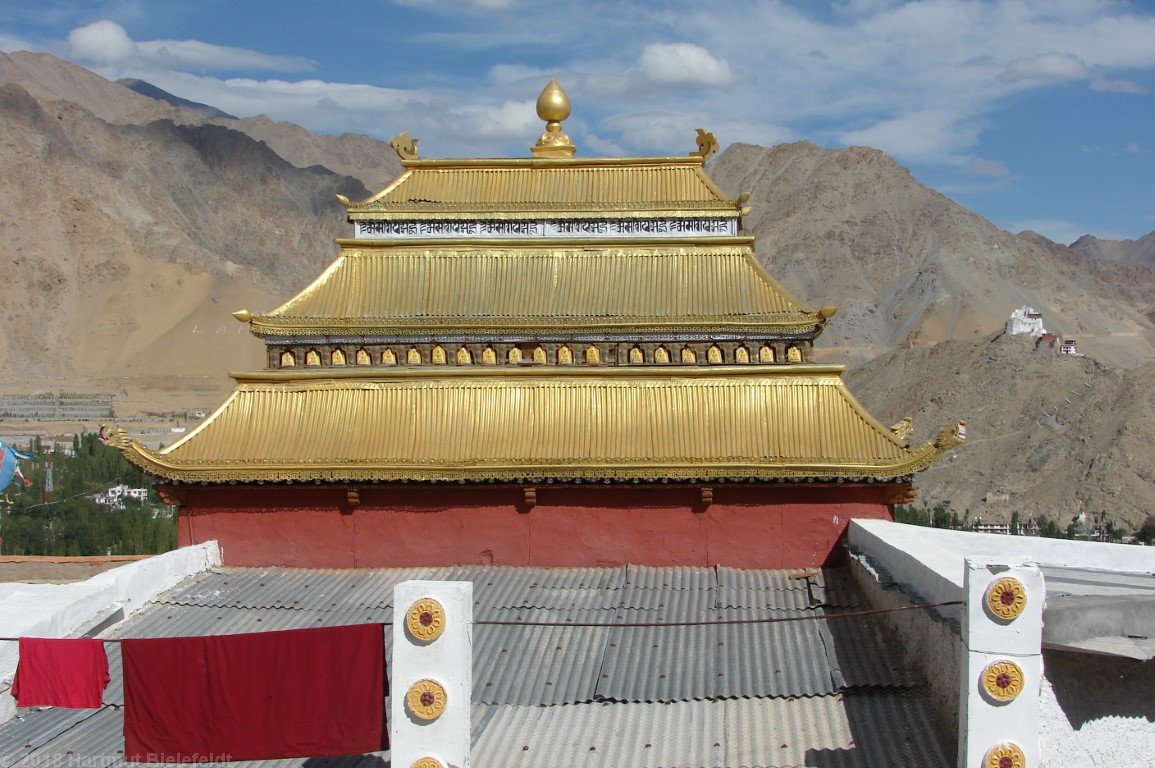 Shanti Stupa, Leh