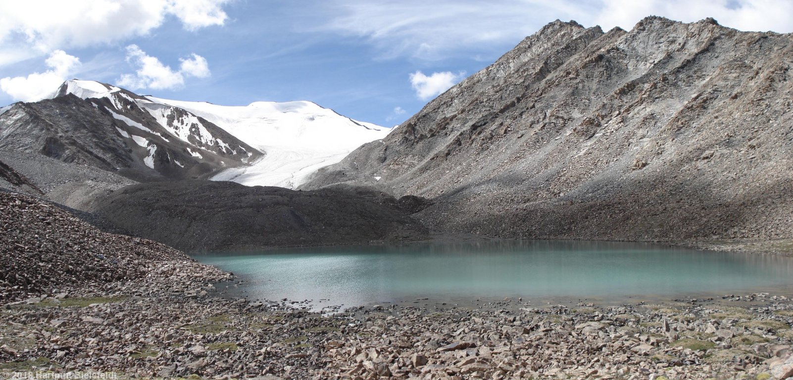 am oberen See, der Berg ist P. 5720