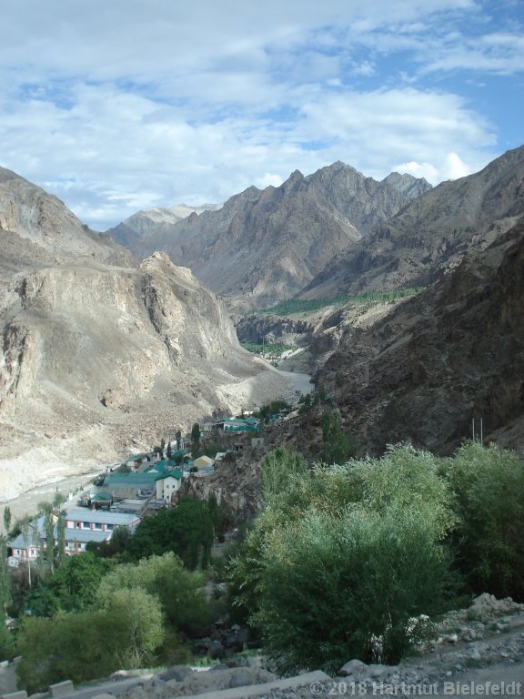 Beema am Indus. Zur pakistanischen Grenze sind es noch etwa 30 Kilometer.