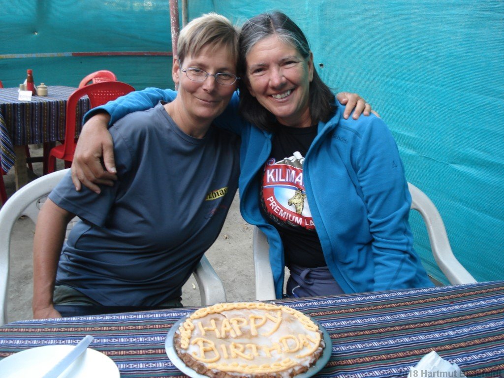 Claudia und Marion haben heute Geburtstag