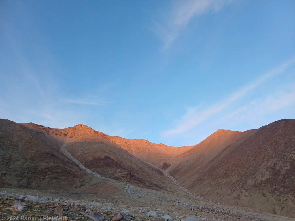 Back in camp (5300 m)
