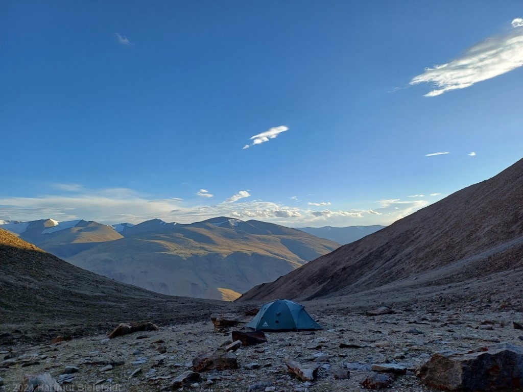 Evening in camp