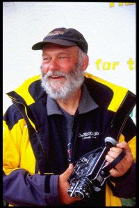 Expedition physician and cameraman Dr. Peter Becker