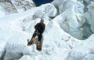 Frank in the icefall