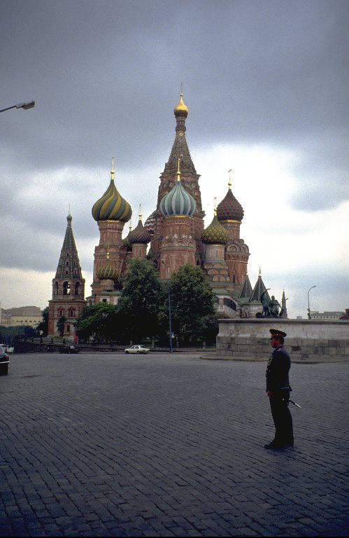 Basiliuskathedrale am Roten Platz in Moskau