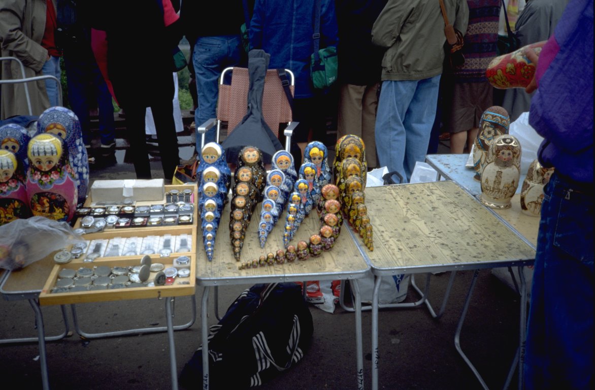 Souvenirs am Stra�enrand